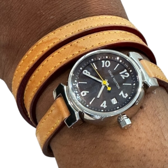 Louis Vuitton Triple Wrap Tour Tambour Watch - Picture 9 of 17